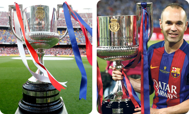 6 COPA DEL REY TITLES