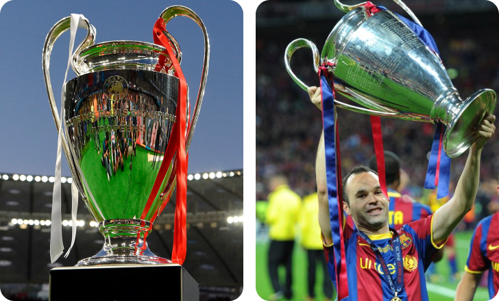 4 UEFA CHAMPIONS LEAGUE TITLES