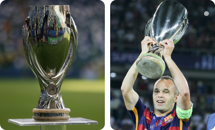 3 UEFA SUPER CUP TITLES